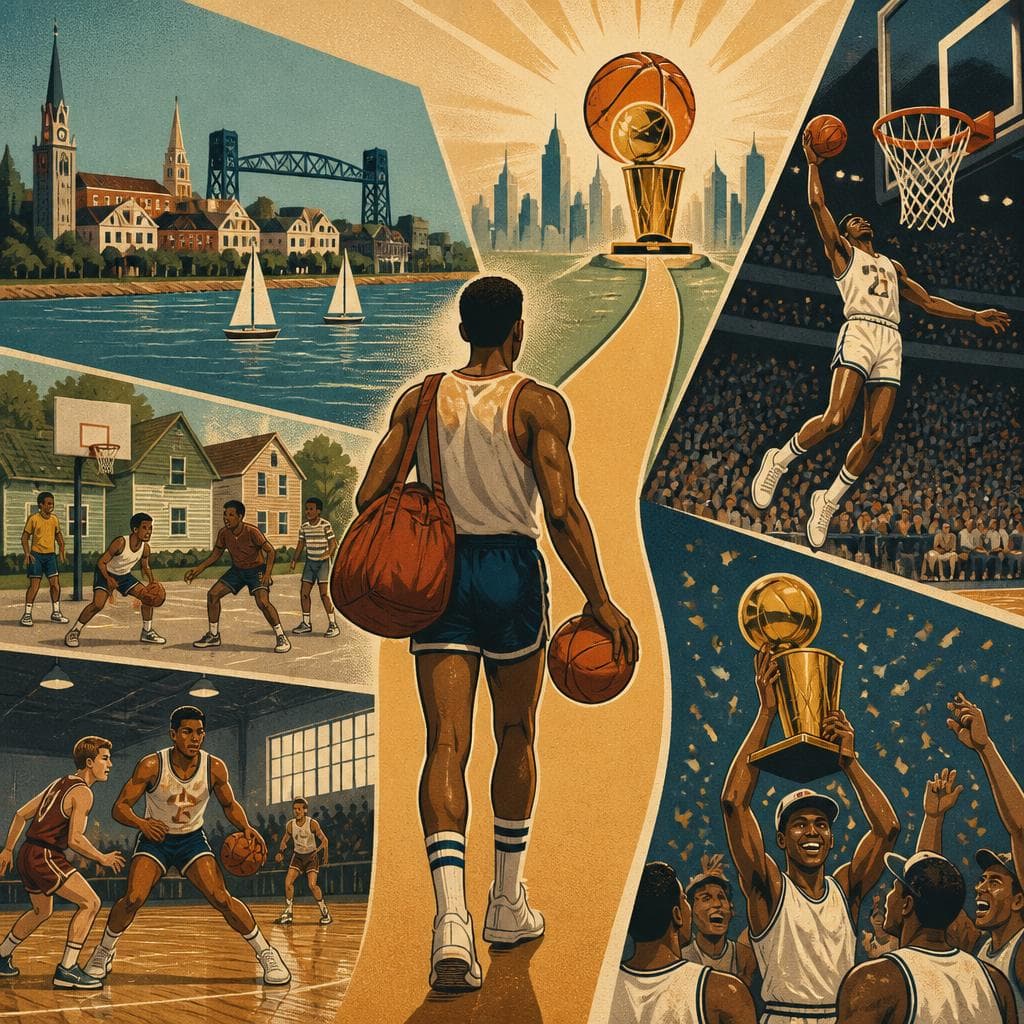 Cover art for From Bay City to Basketball’s Brightest Stage