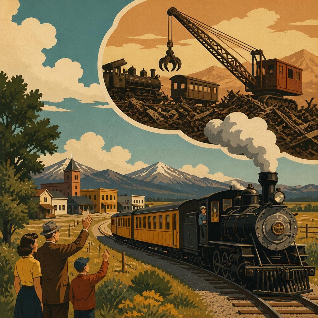 Cover art for Antonito and the Railroad the Scrapper Missed