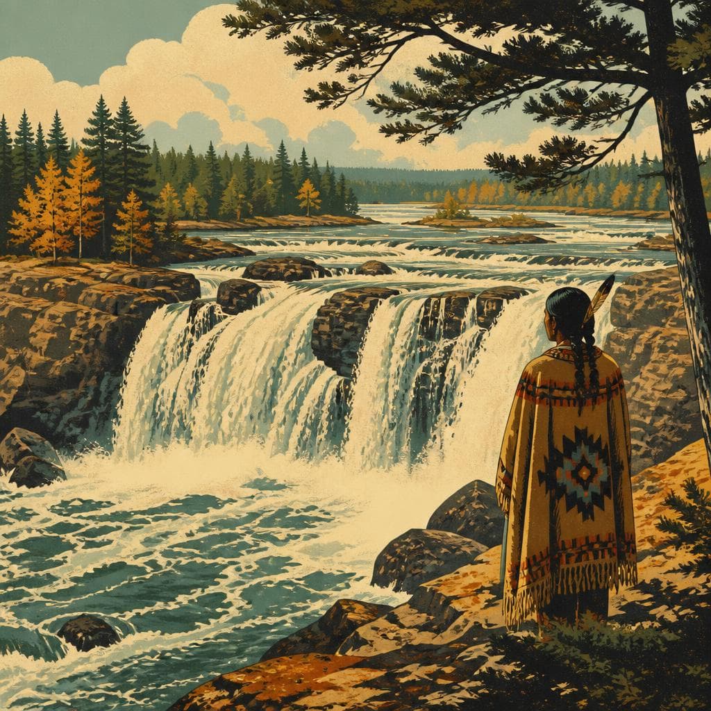 Cover art for Where the Wolf River Shows Its Force