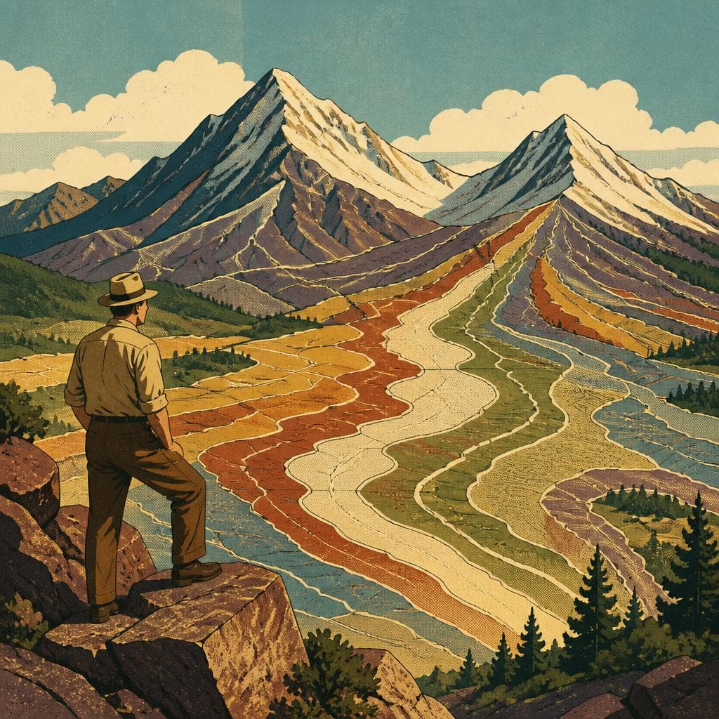 Cover art for Where the Land Drew Its Own Lines