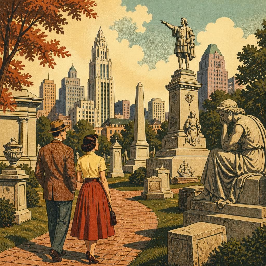 Cover art for Where Columbus History Walks Beside You