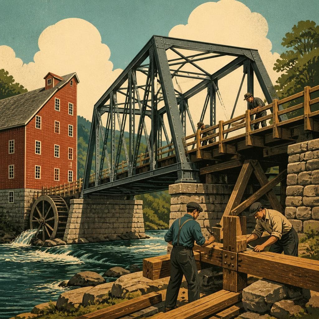 Cover art for Where Timber Met Steel at Horton Mill