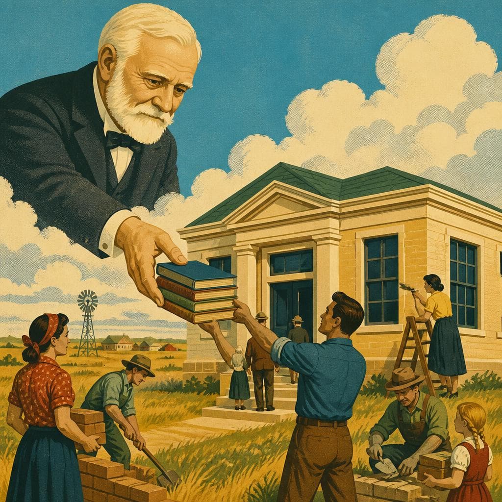 Cover art for When Carnegie Reached Downs