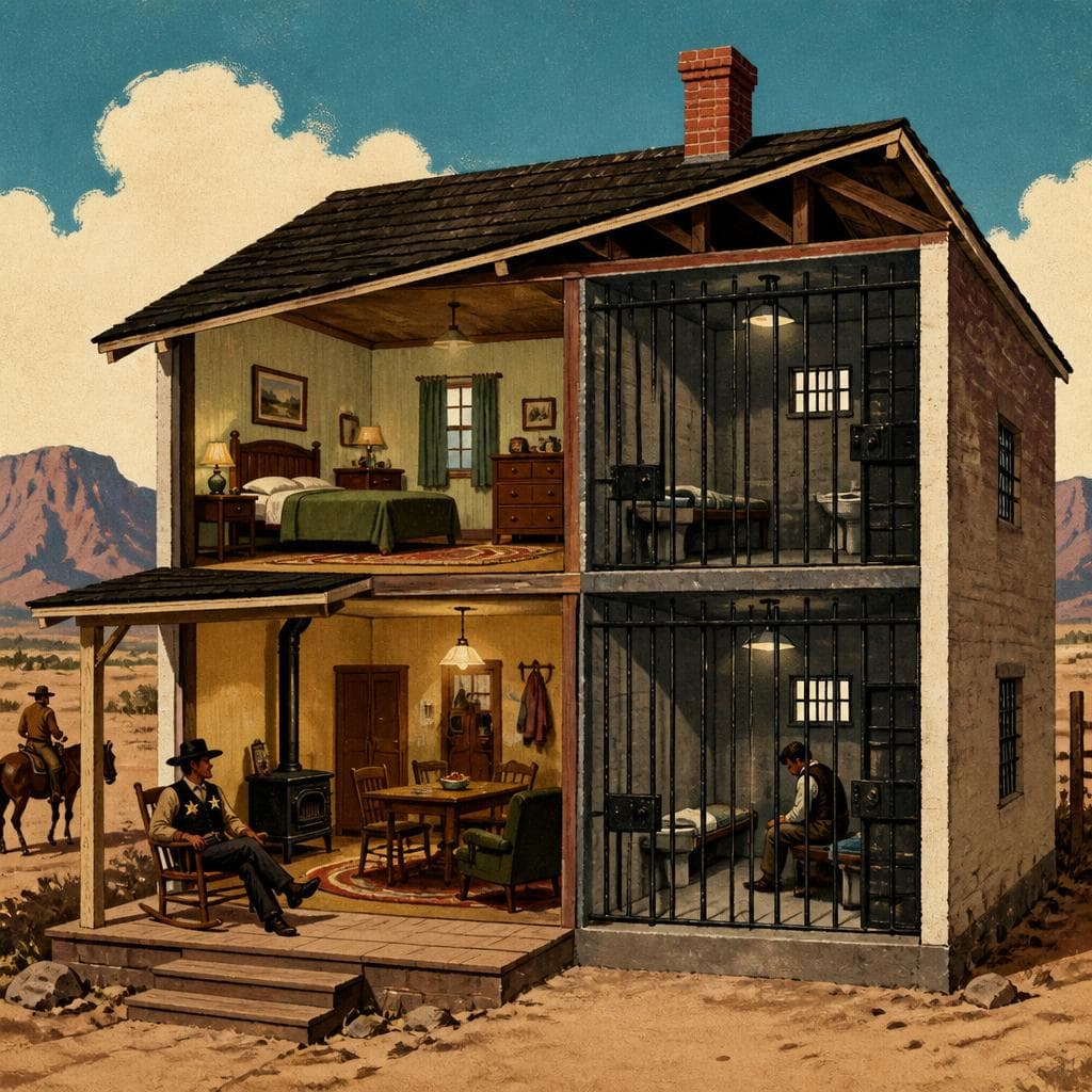 Cover art for Where the Sheriff Lived Beside the Cells