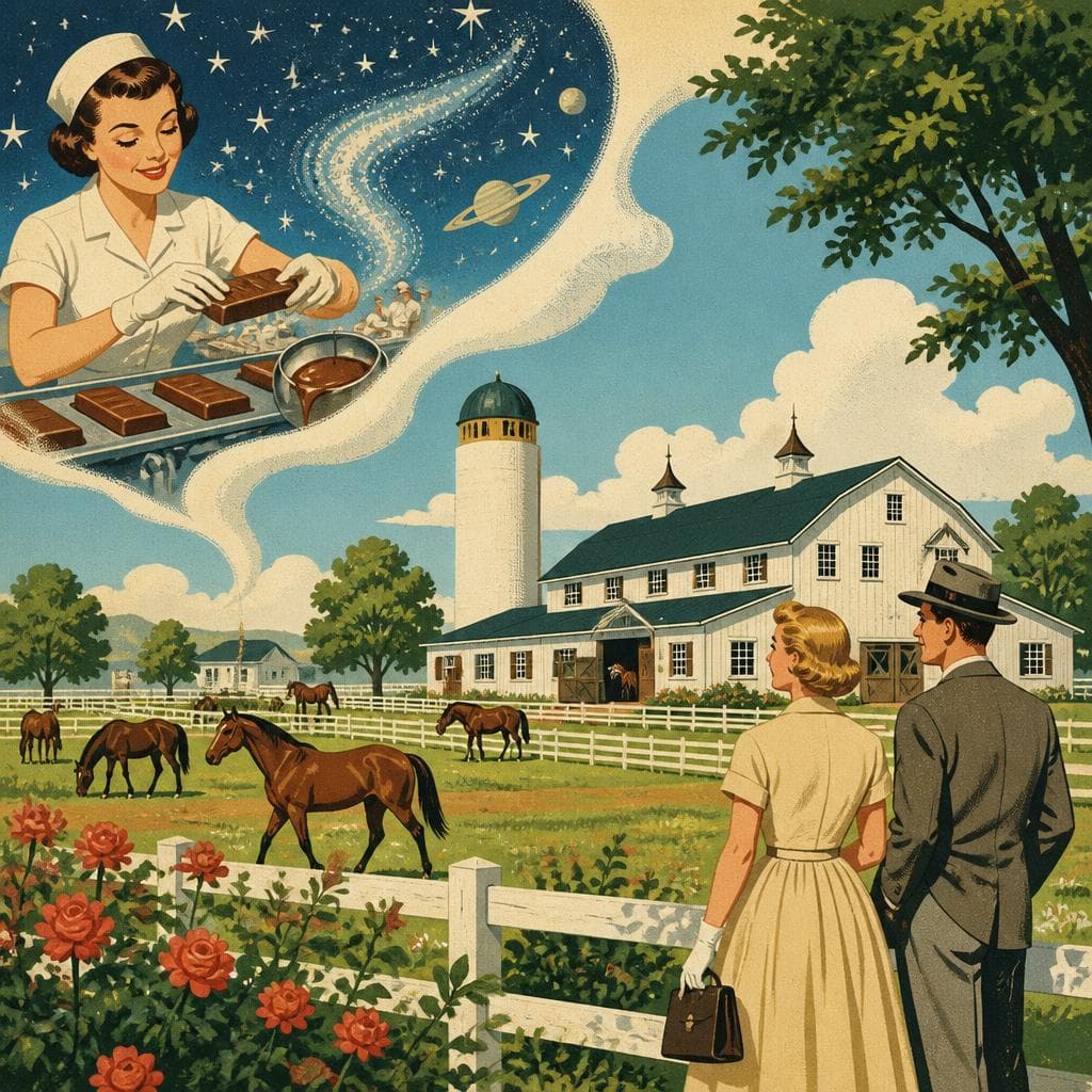 Cover art for Where a Candy Fortune Met Horse Country
