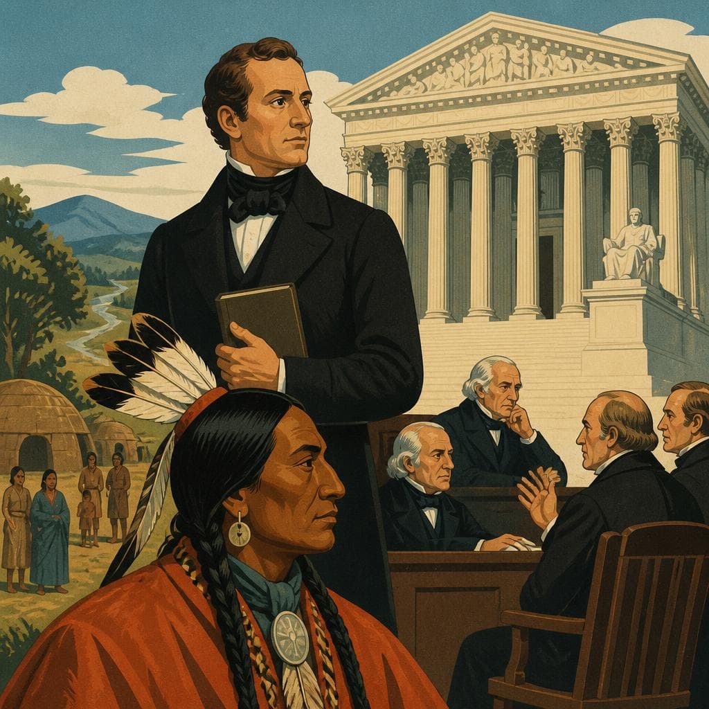 Cover art for When Worcester Took Georgia to the Supreme Court
