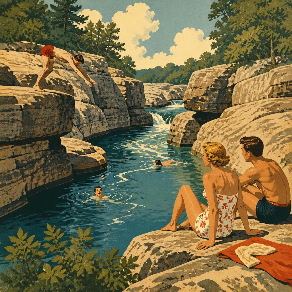 Cover art for Where the Castor River Tightens Into Stone