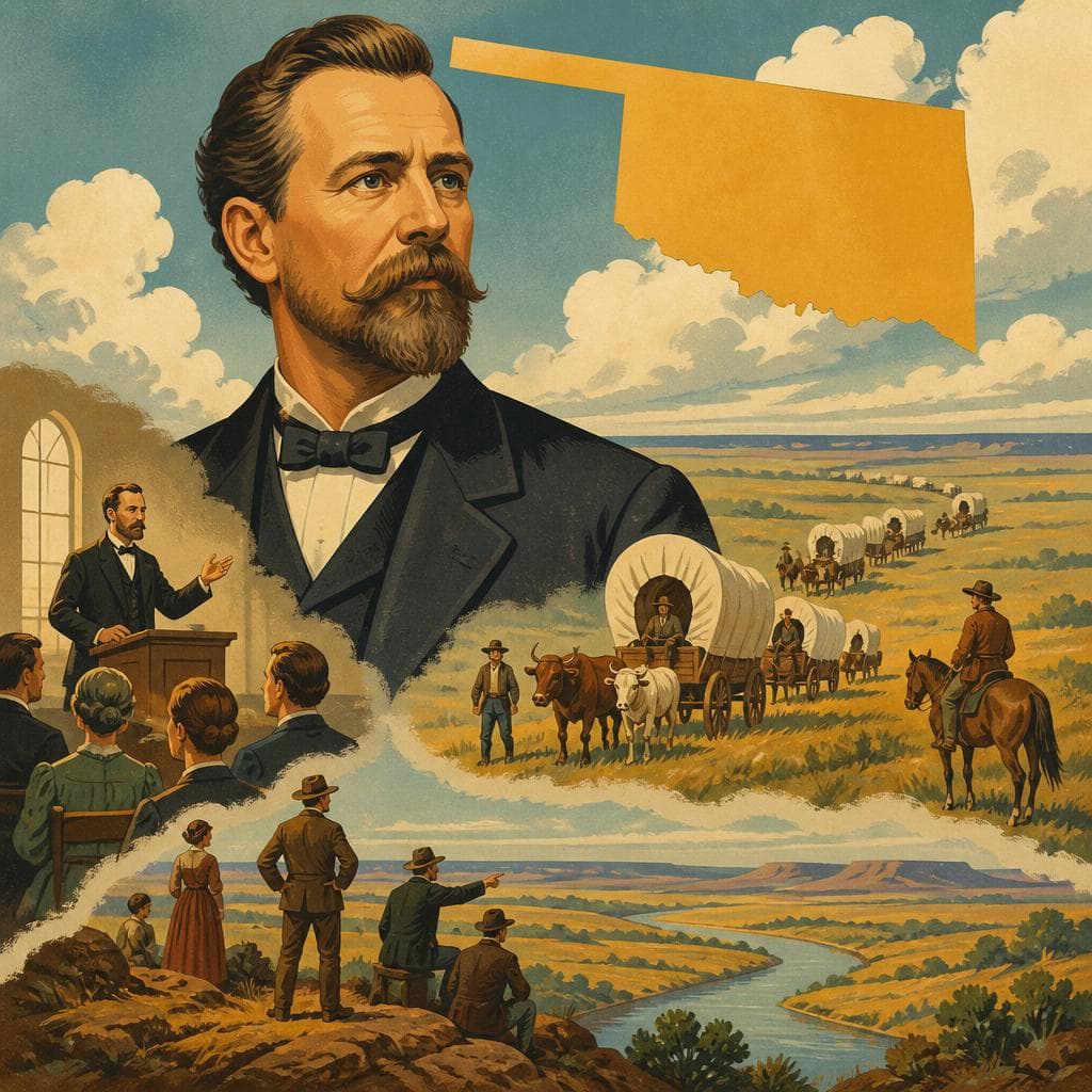 Cover art for The Man Who Gave a Name to Oklahoma