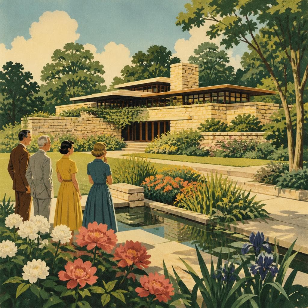 Cover art for A House Meant to Meet Its Gardens