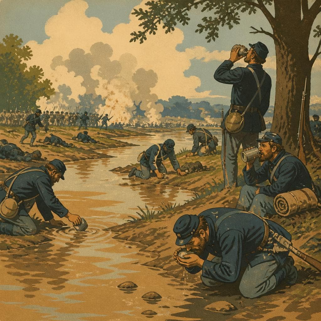 Cover art for Where the Battle Came Thirsty