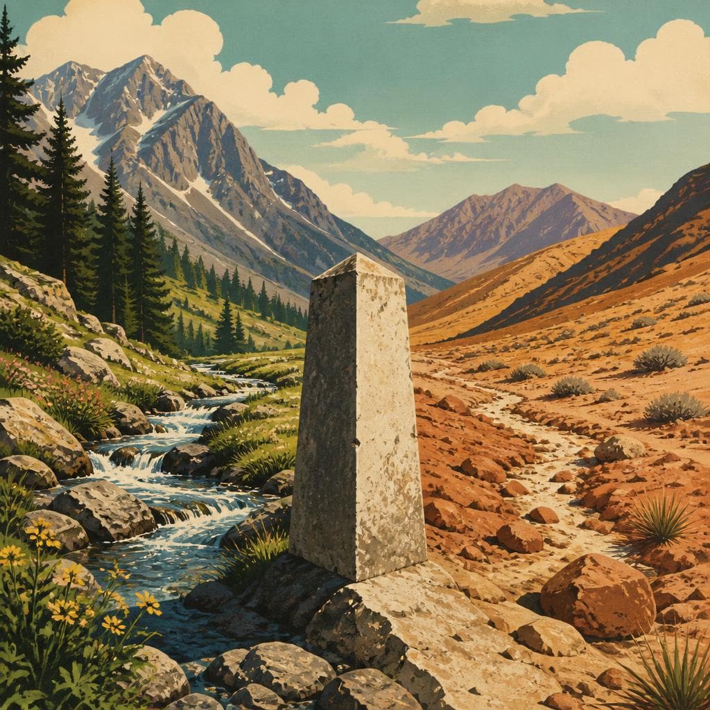 Cover art for Where a Spring Became a Border