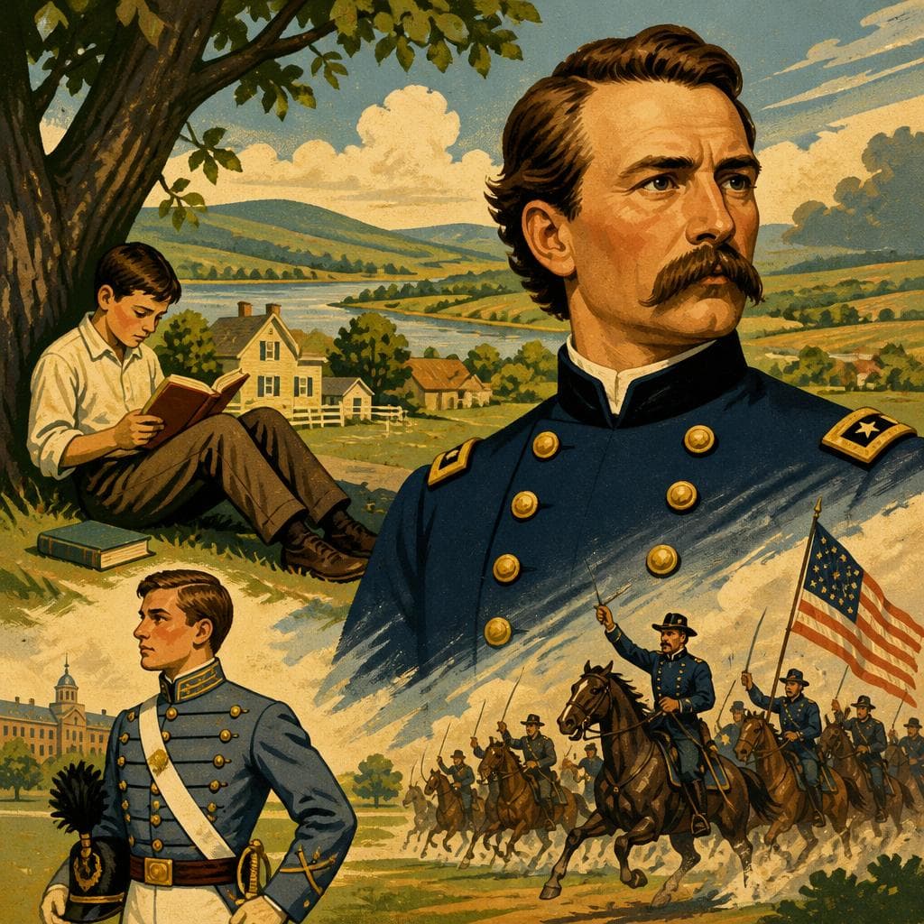 Cover art for The Boyhood That Pointed to a General