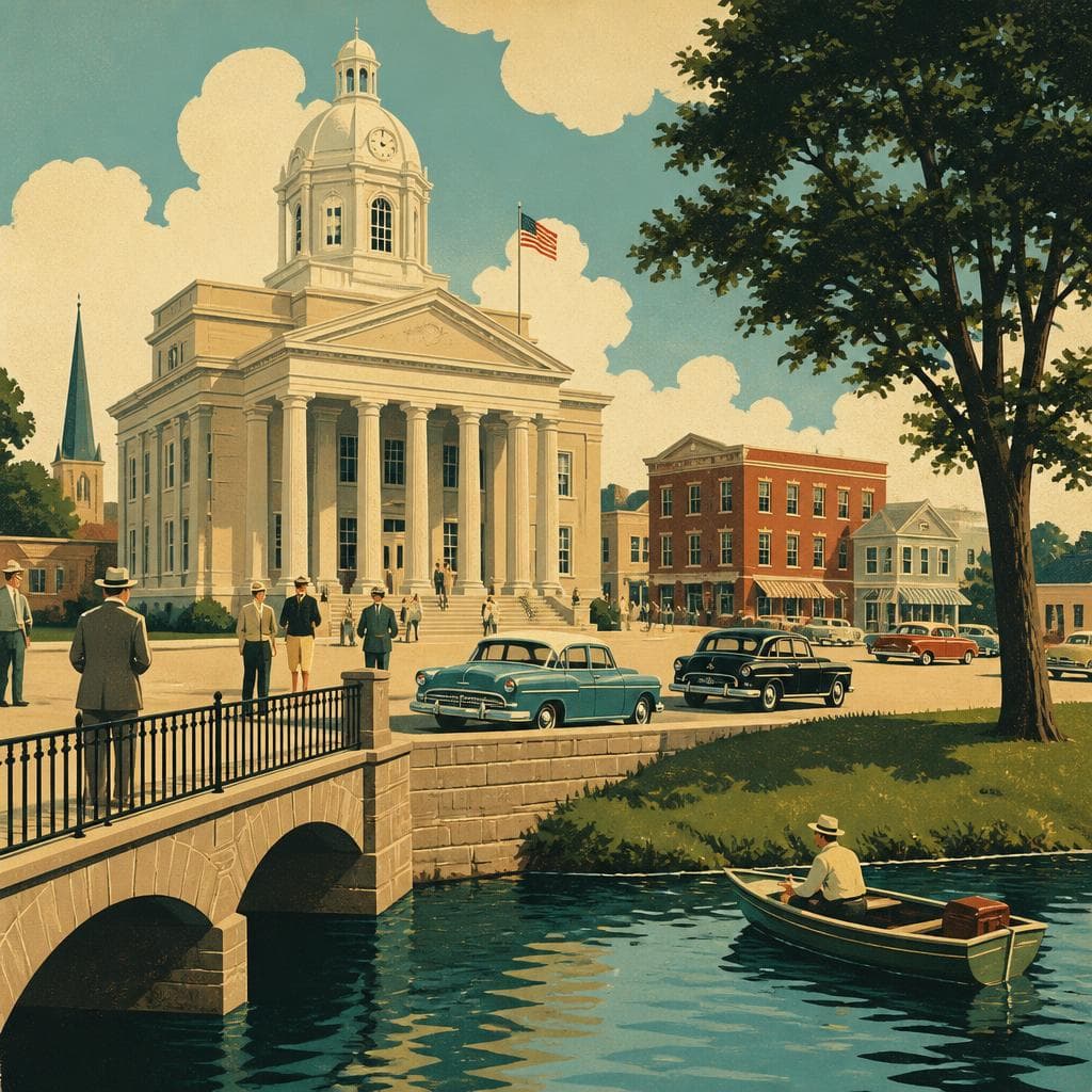 Cover art for Where Calhoun County Came to Do Its Business