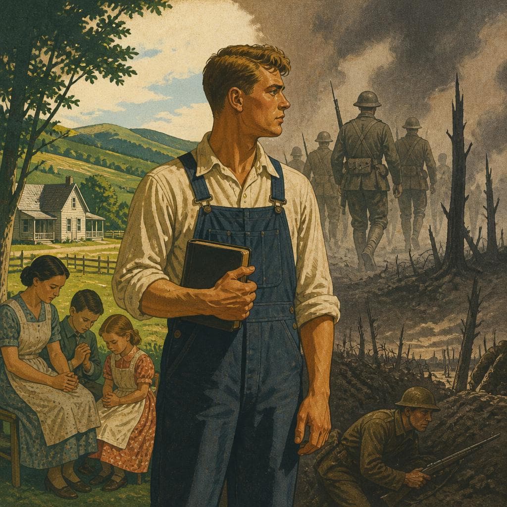 Cover art for Alvin York’s Hard Road to Duty