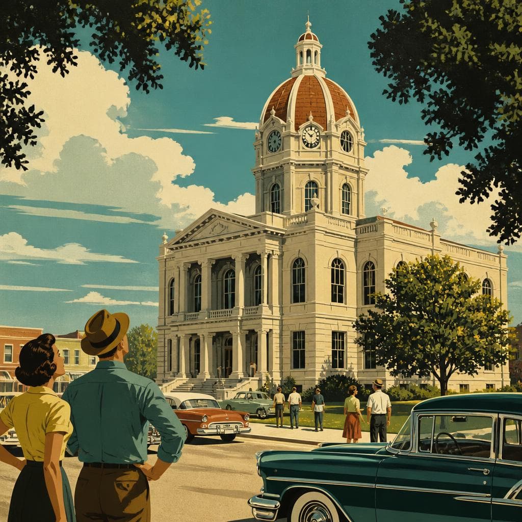 Cover art for The Roof That Told Bosque County to Look Up