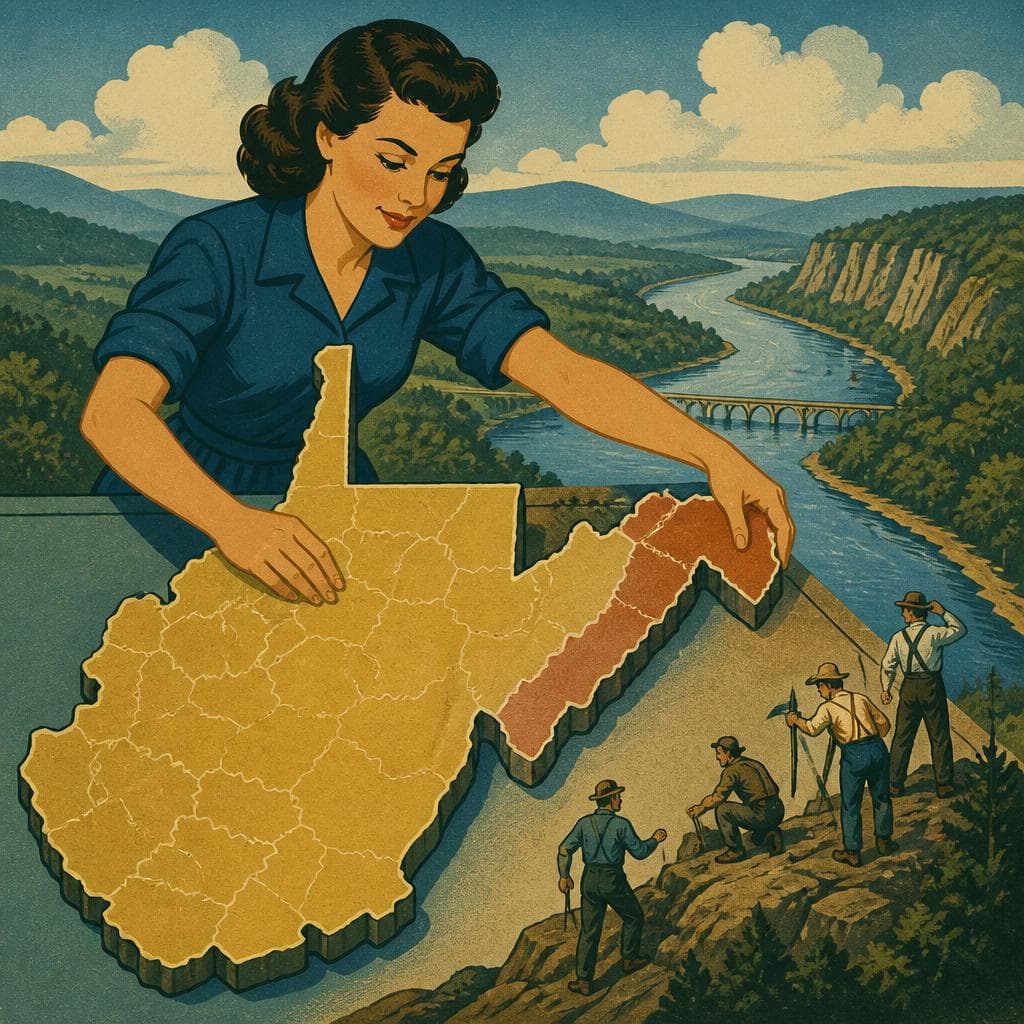 Cover art for When West Virginia Drew Mineral County