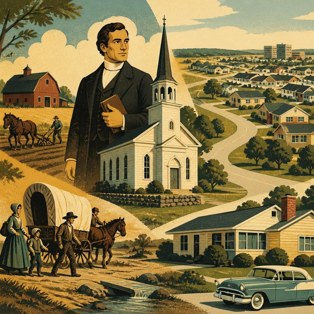 Cover art for Before the Suburb, a Minister’s Name