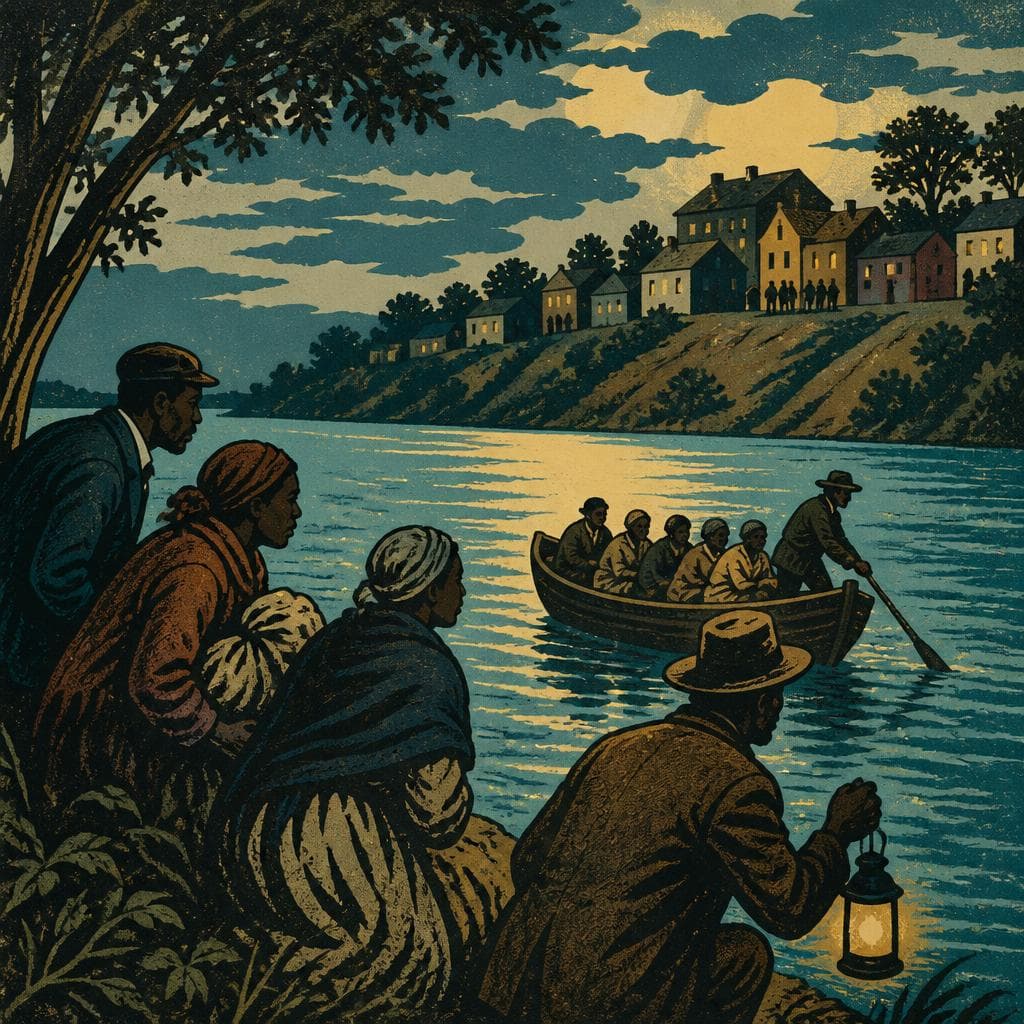 Cover art for Where the River Meant a Chance at Freedom