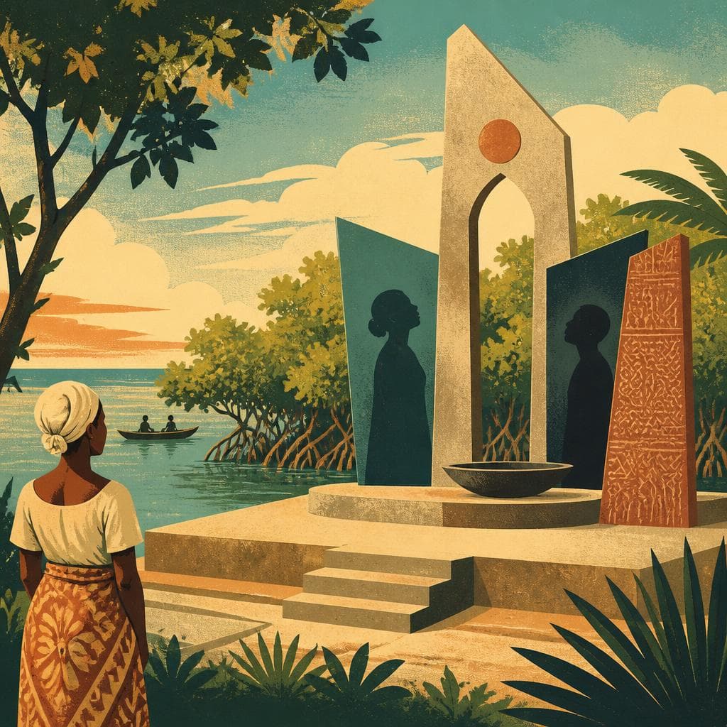 Cover art for Where Memory Meets the Mangroves