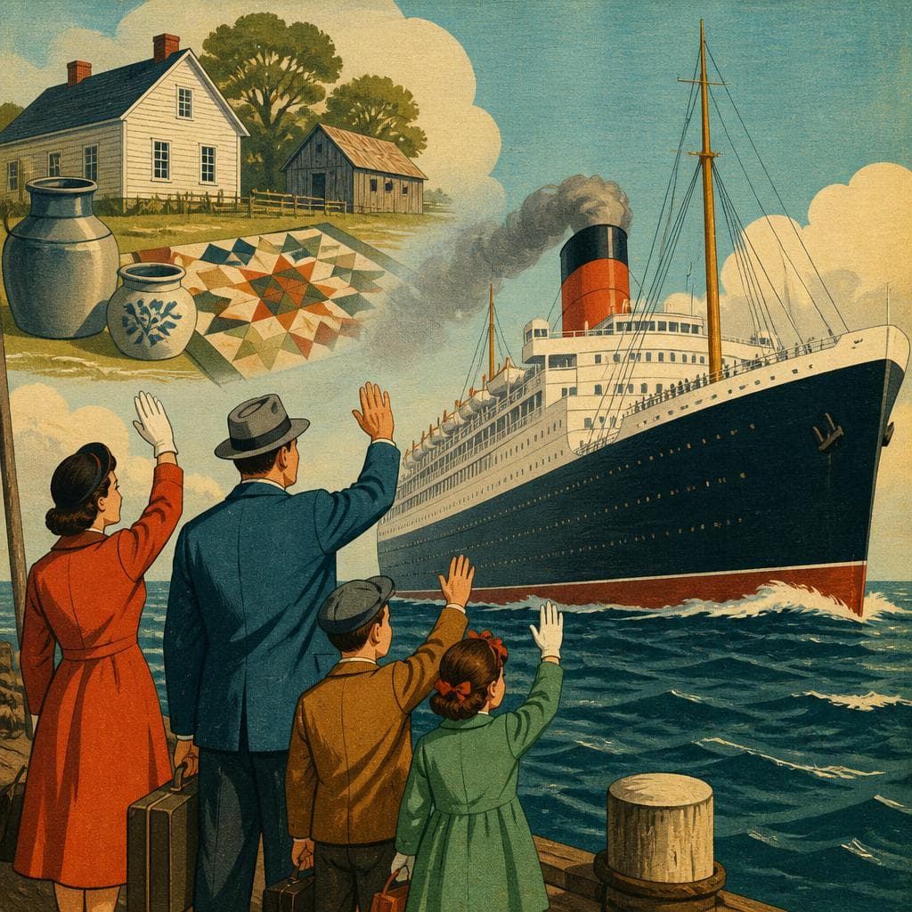 Cover art for Homecoming Across the Atlantic