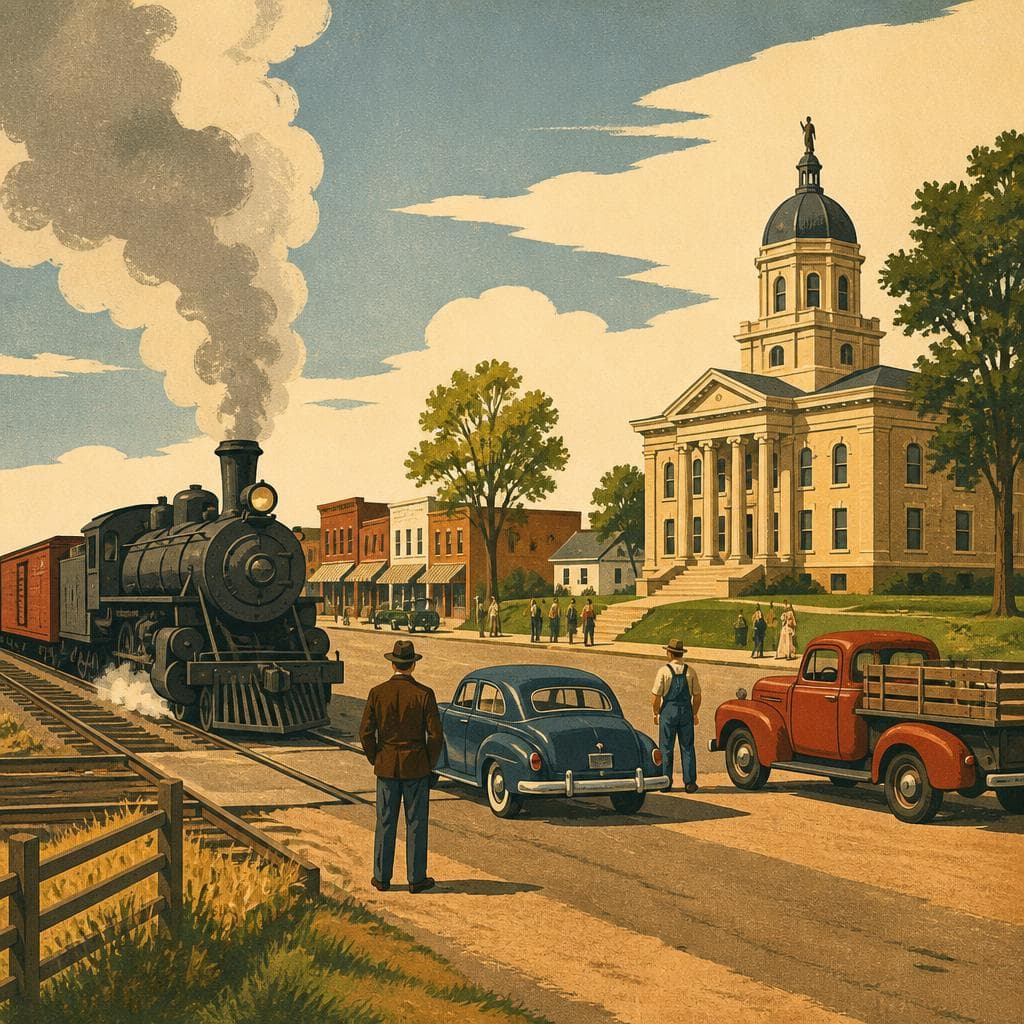 Cover art for Where the Rails Met the Courthouse