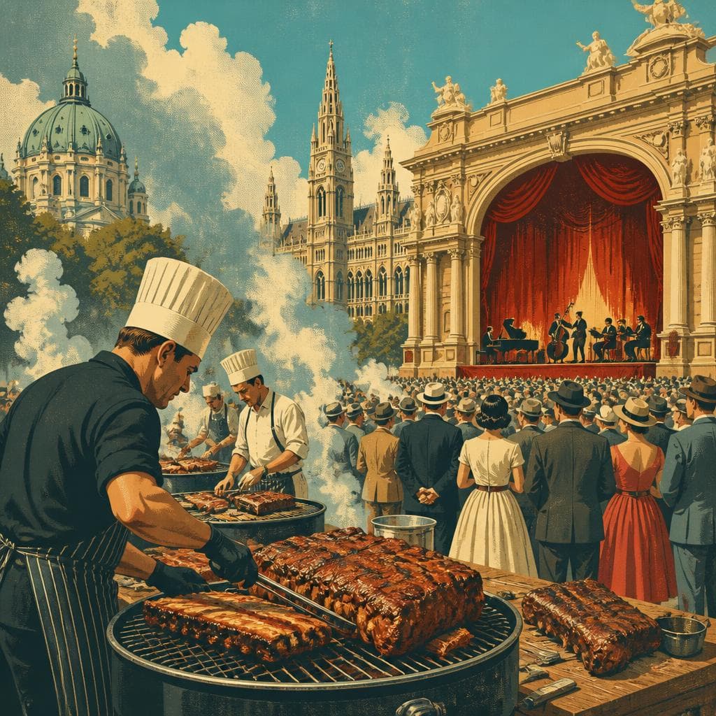 Cover art for Where Smoke Meets the Stage in Vienna