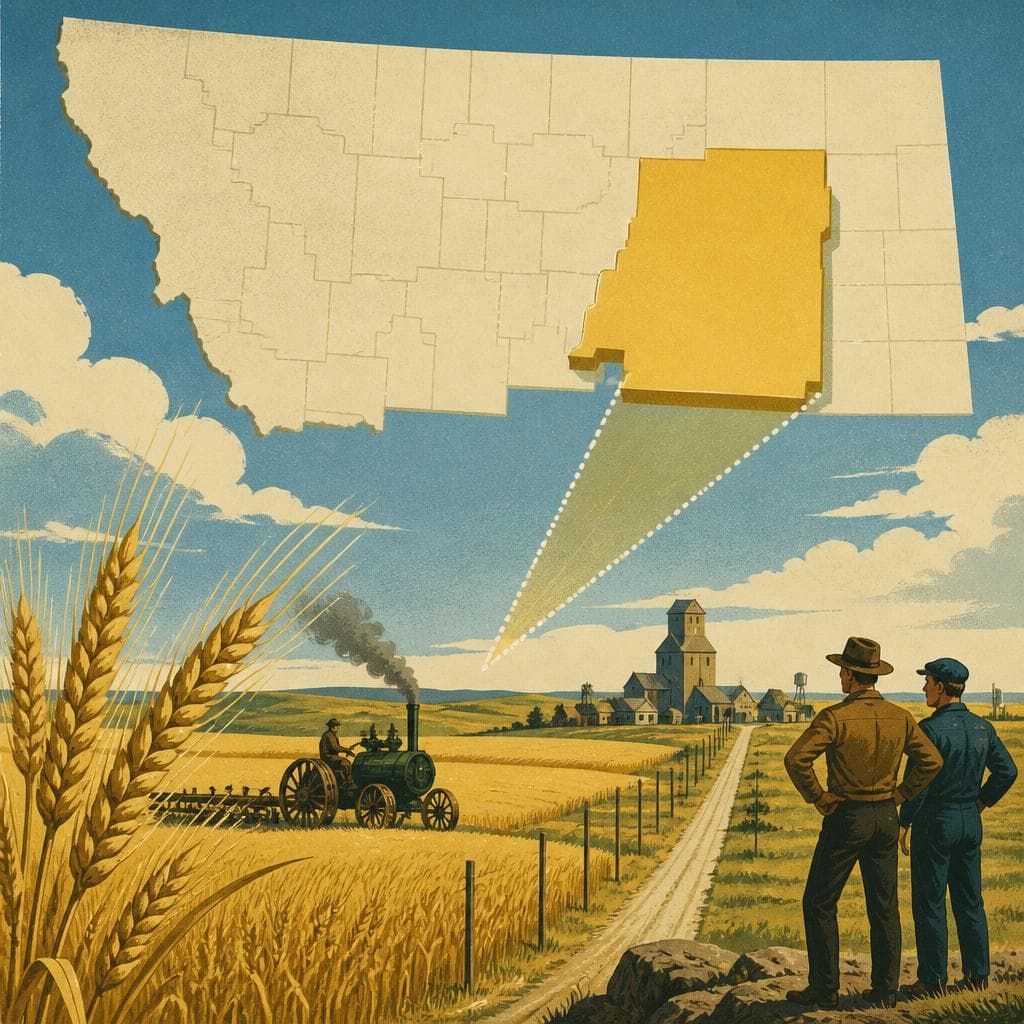 Cover art for When Wheat and Distance Redrew the Map