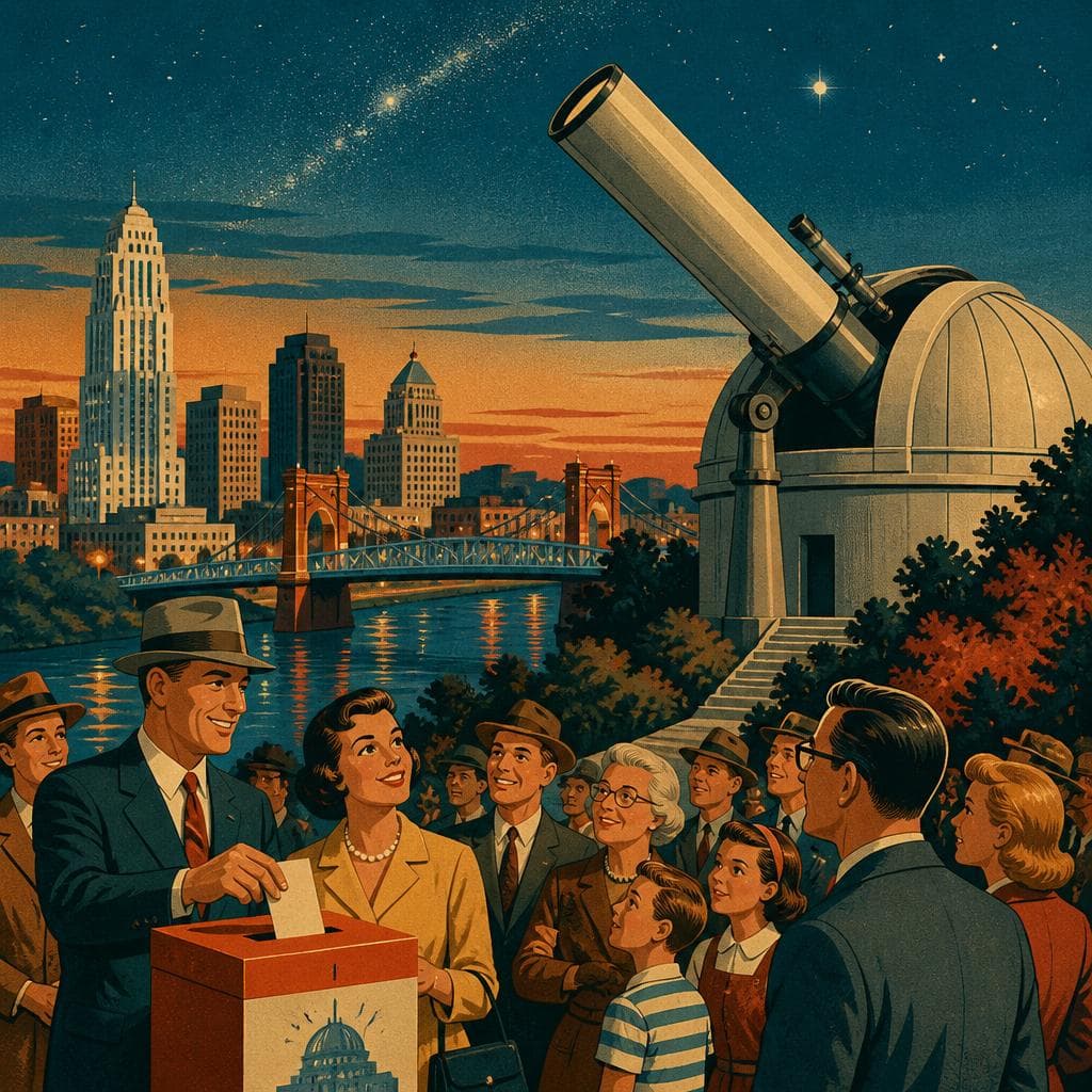 Cover art for When Cincinnati Bought Itself a Telescope