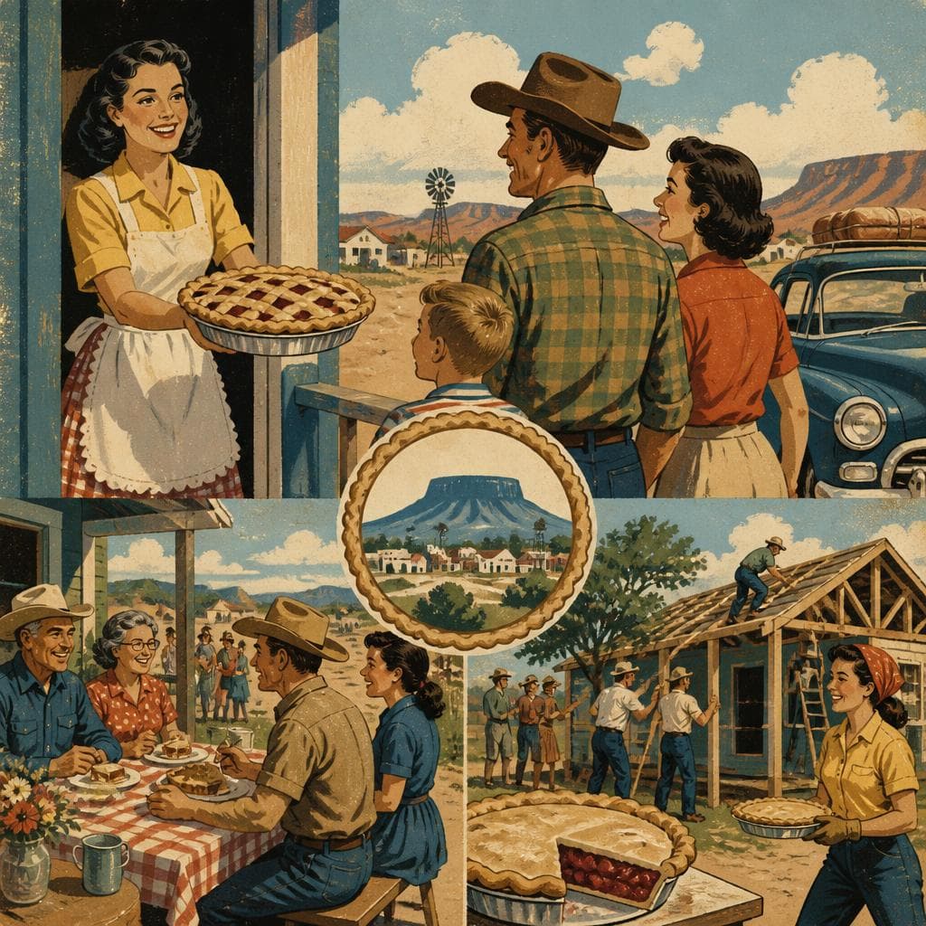 Cover art for How Pie Town Serves Its Story