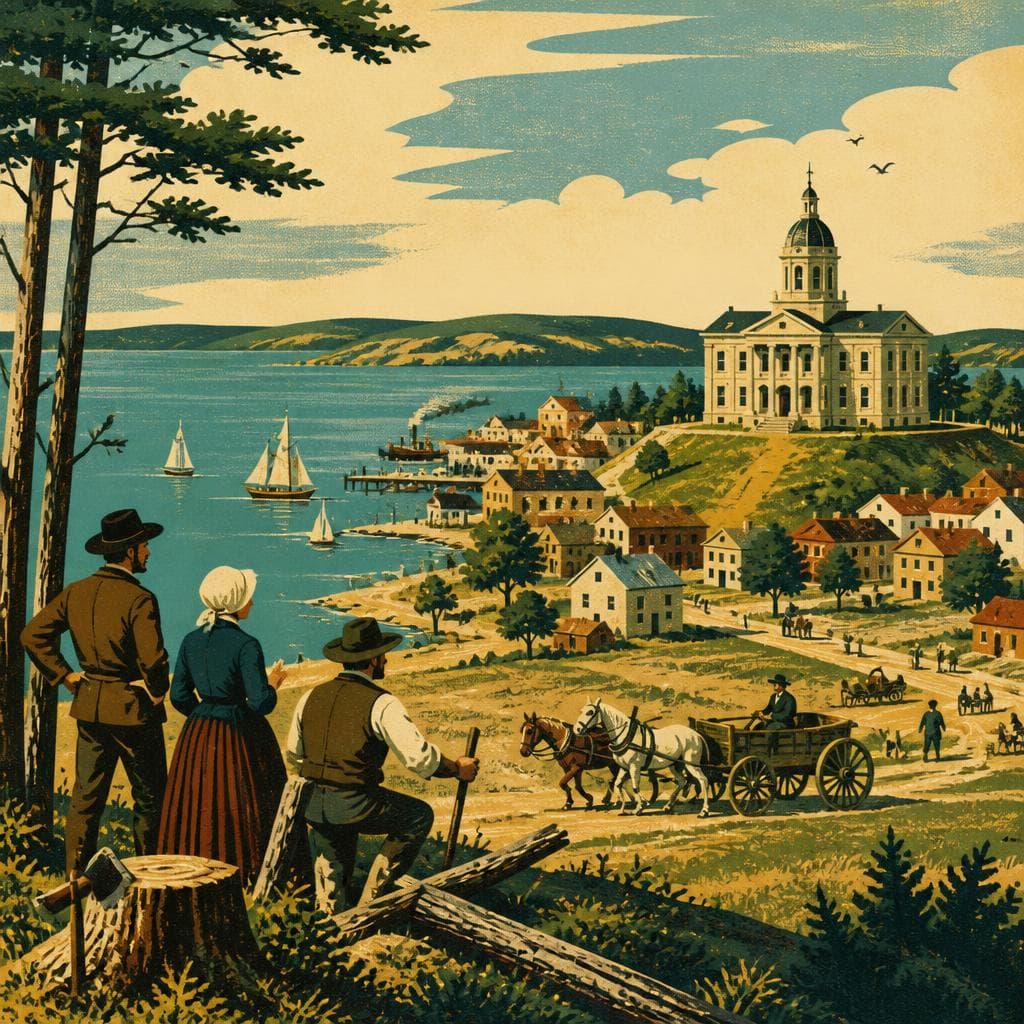 Cover art for Where the Bay Put the County Seat