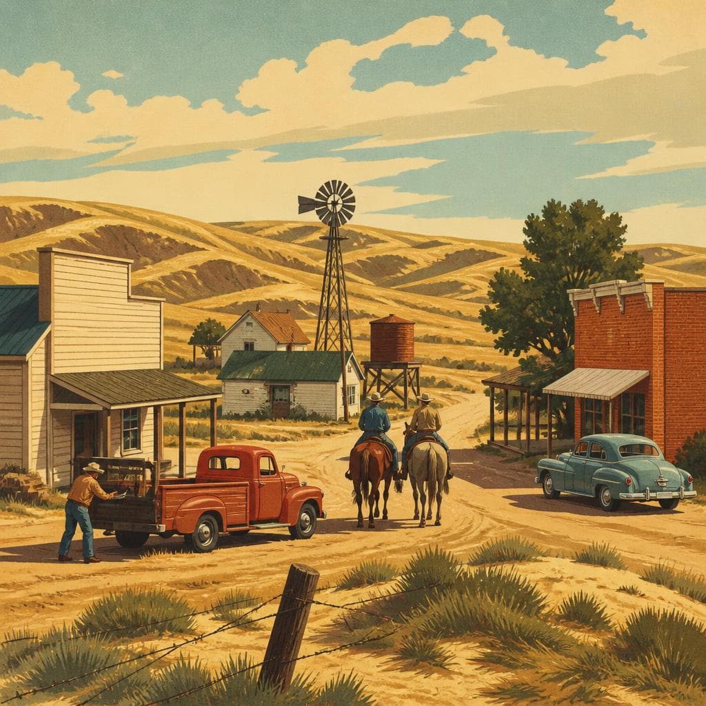 Cover art for Where a Tiny Sandhills Village Still Holds On