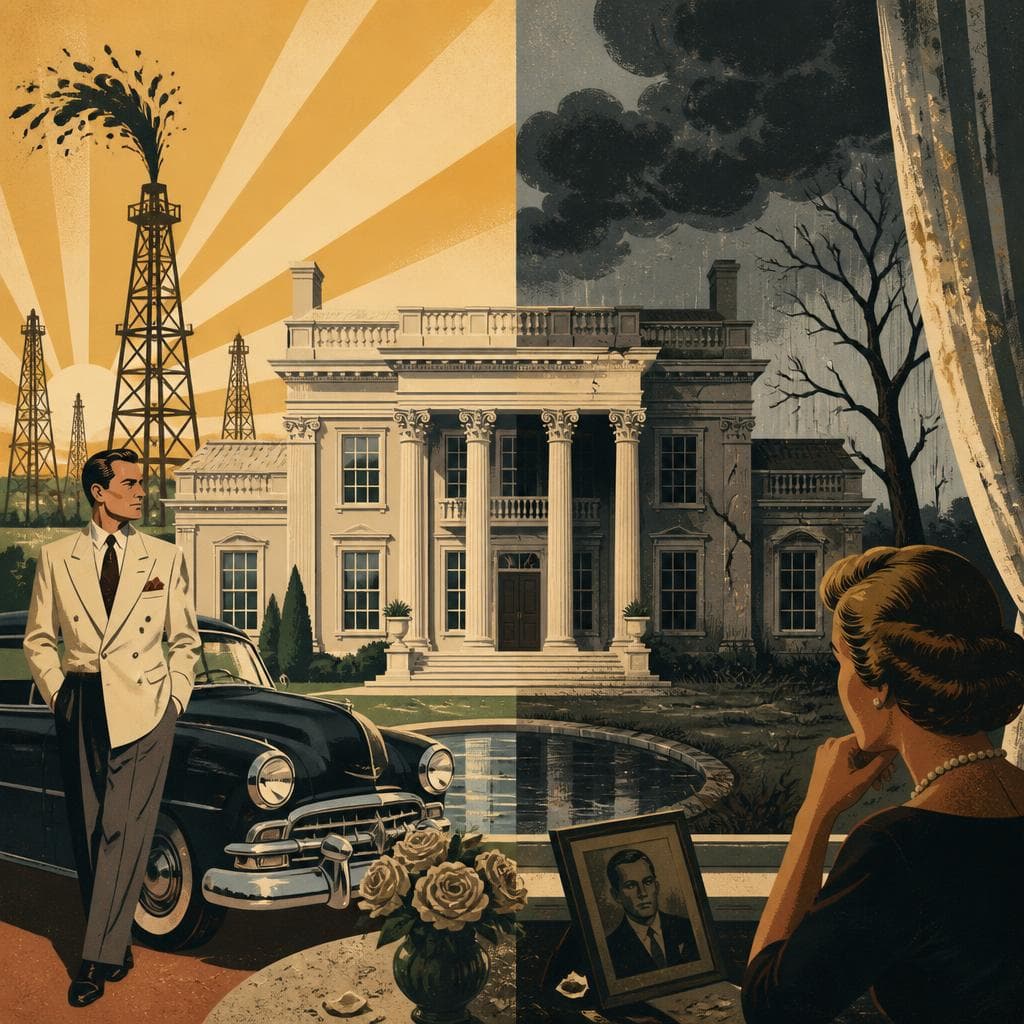 Cover art for A Mansion Built for Triumph, Finished in Decline