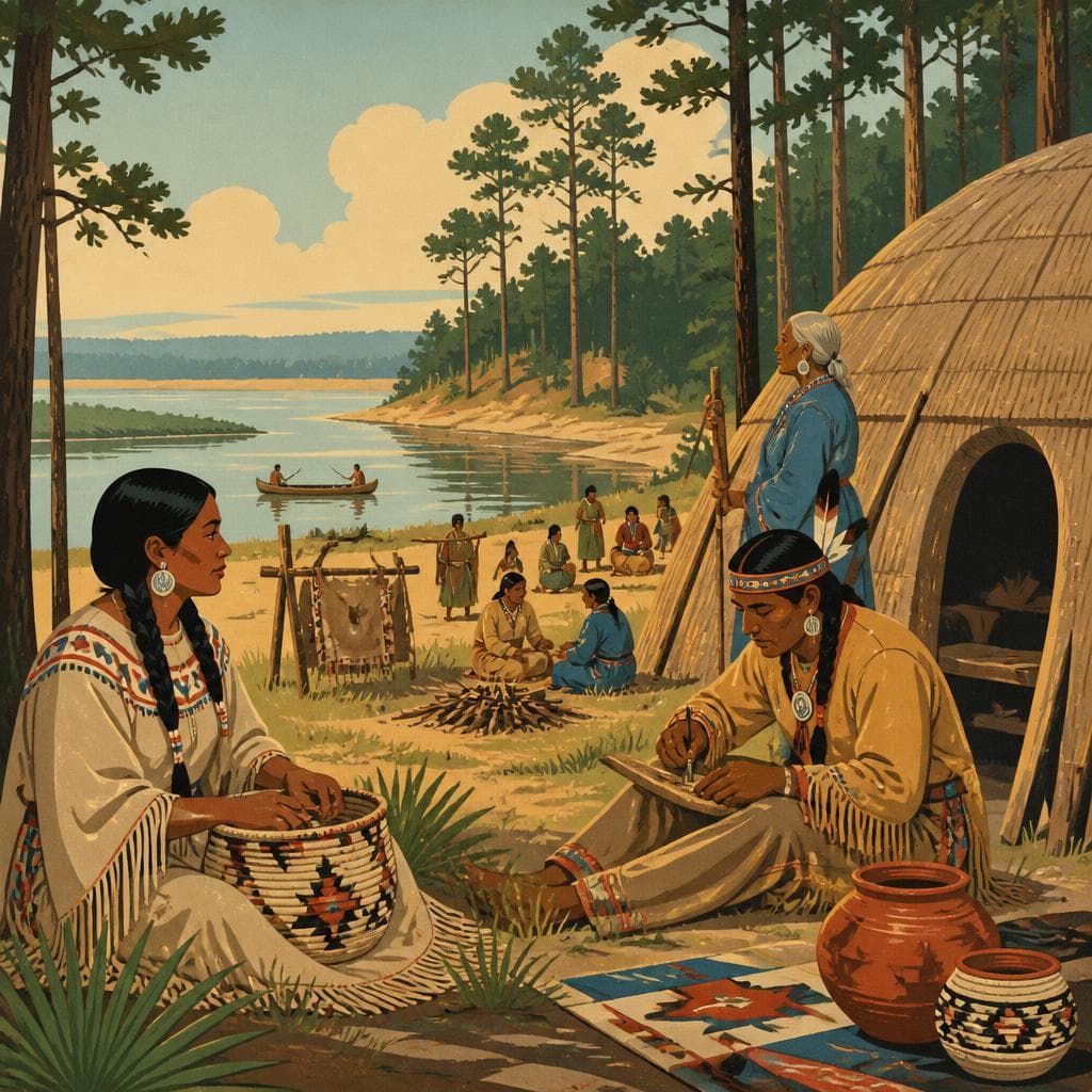 Cover art for Where the Coushatta Stayed