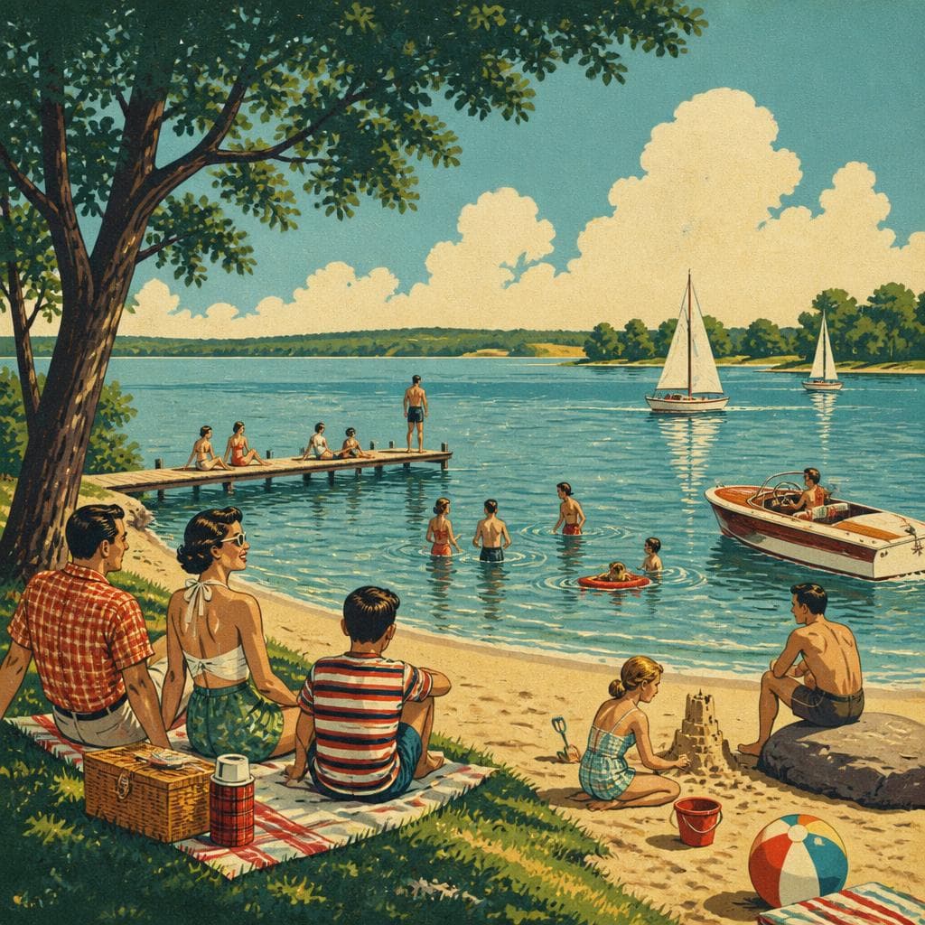 Cover art for Where Summer Found Lake Poinsett