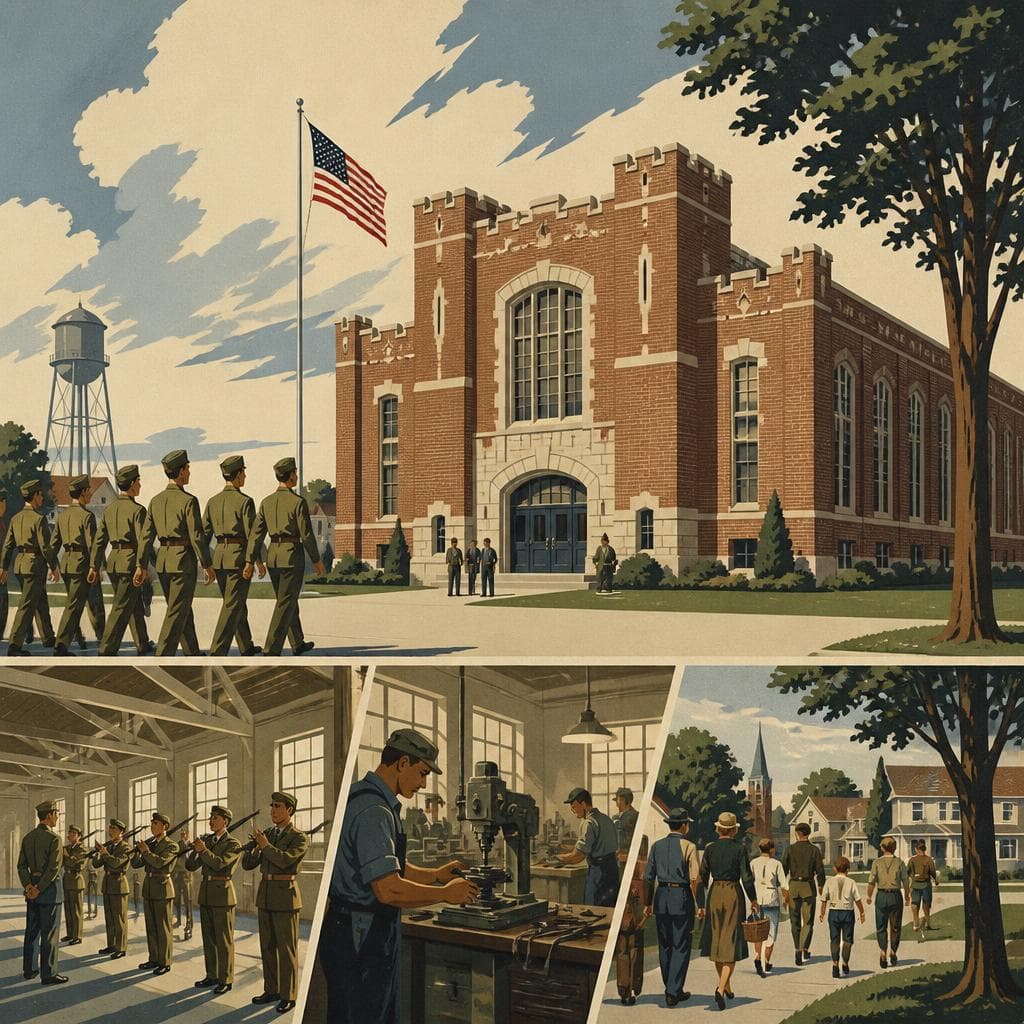 Cover art for A Fortress for Drill, Work, and Town Life