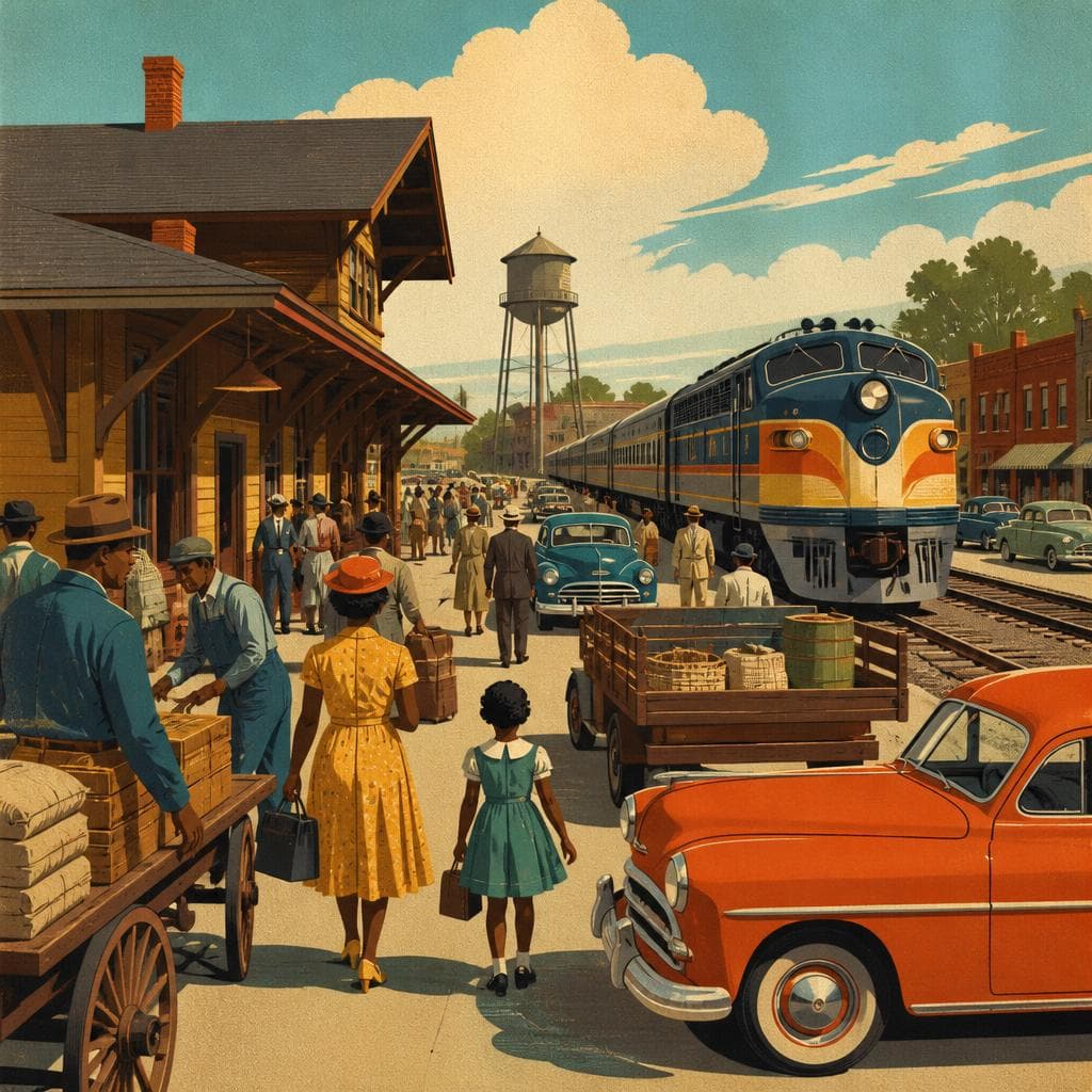Cover art for When the Depot Ran the Town
