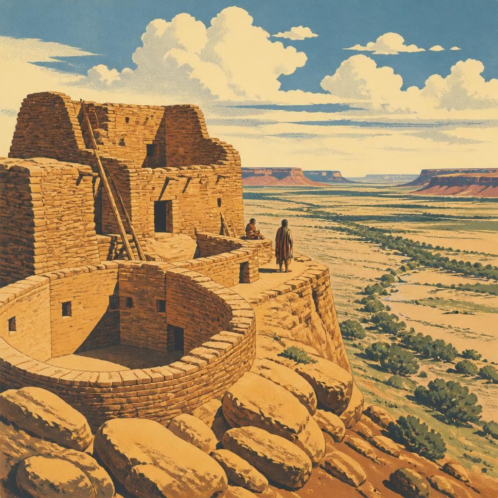 Cover art for A Great House Above the Fields
