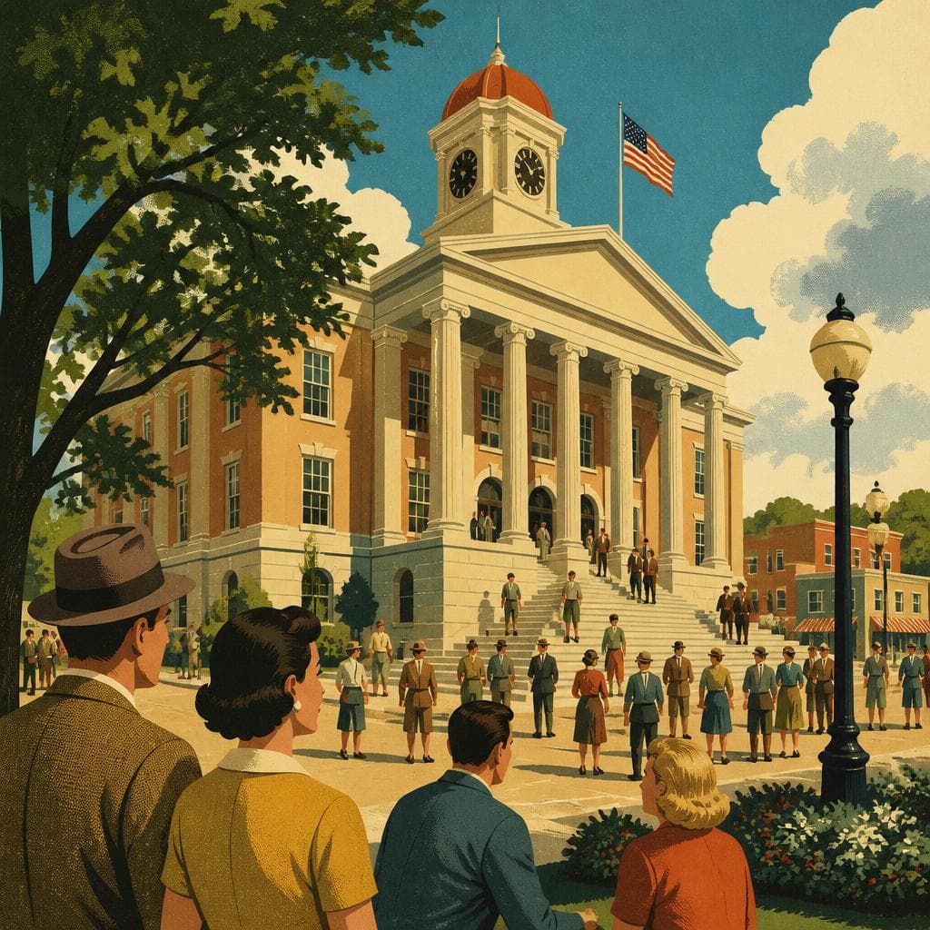 Cover art for Where County Government Took the Stage