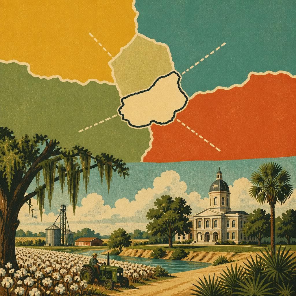 Cover art for When Georgia Drew Turner County