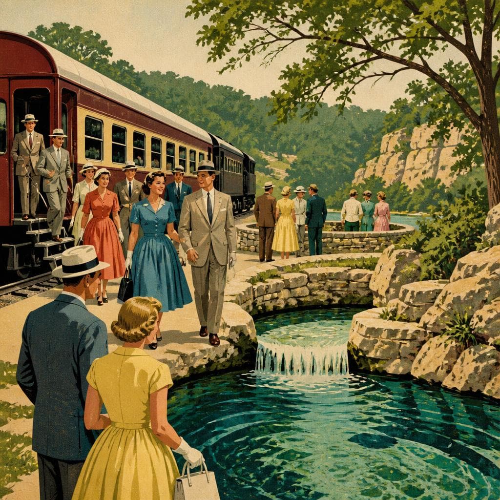 Cover art for When the Train Brought Tourists to Big Spring