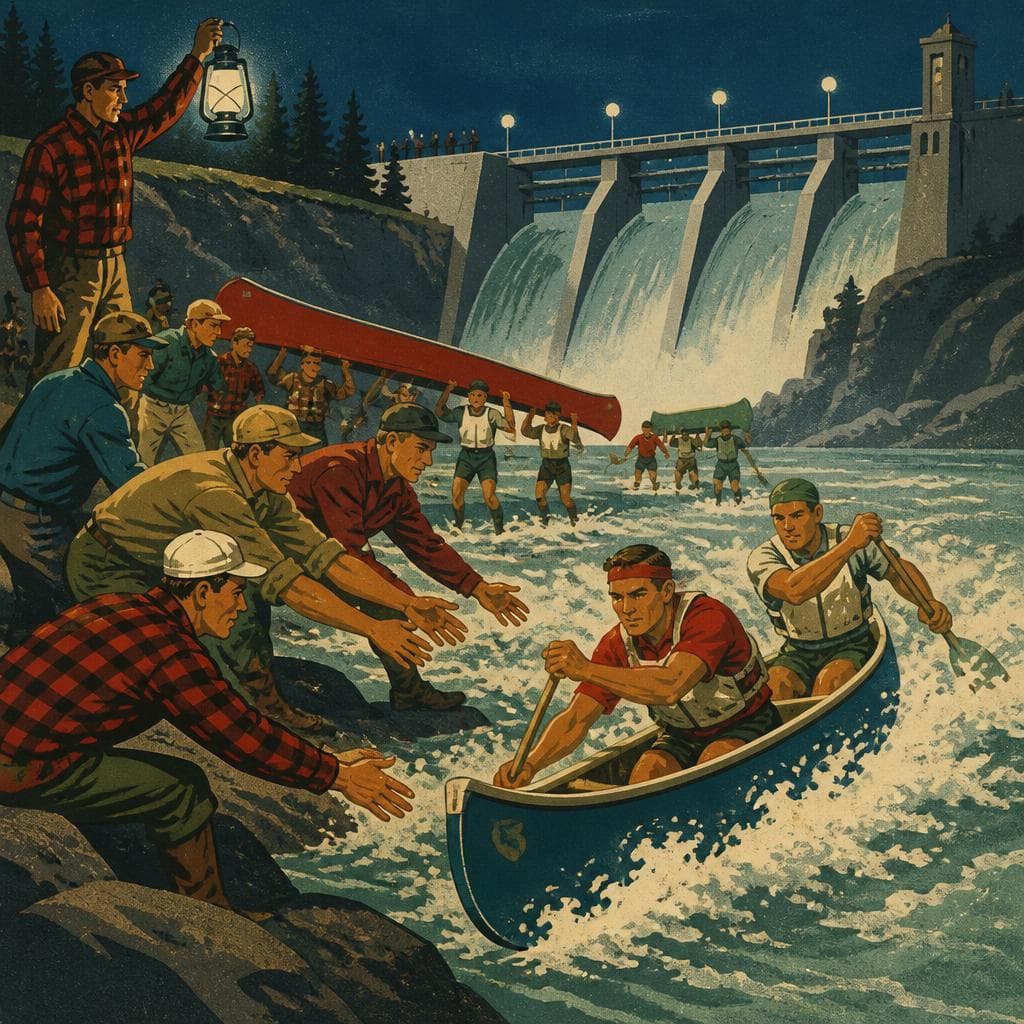 Cover art for Where the River Race Hits Land