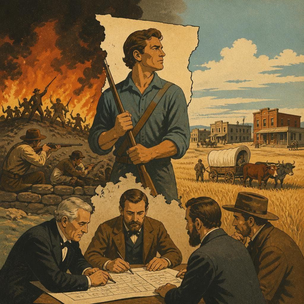 Cover art for A County Born in the Heat of Bleeding Kansas