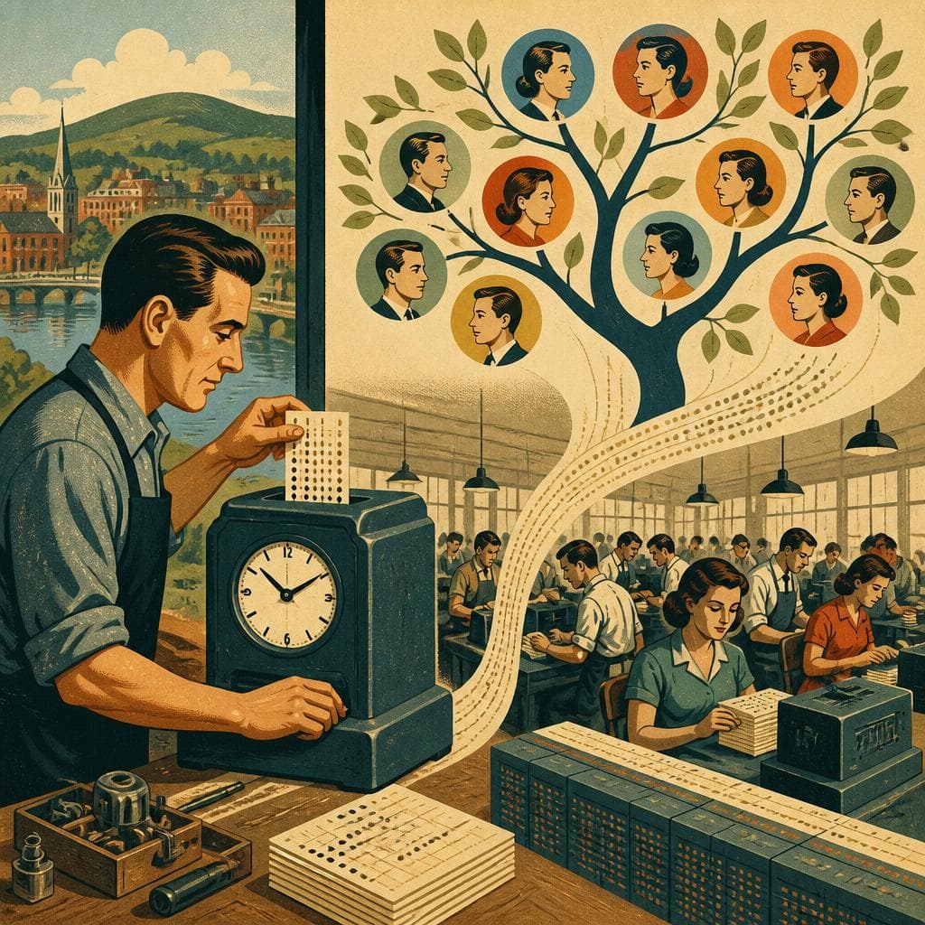 Cover art for The Clock That Helped Build IBM’s Family Tree