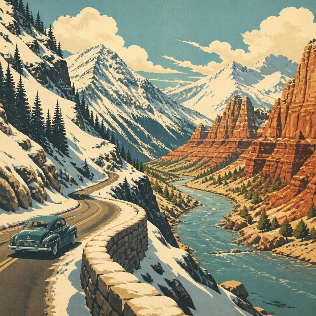 Cover art for Where Snow Splits the West