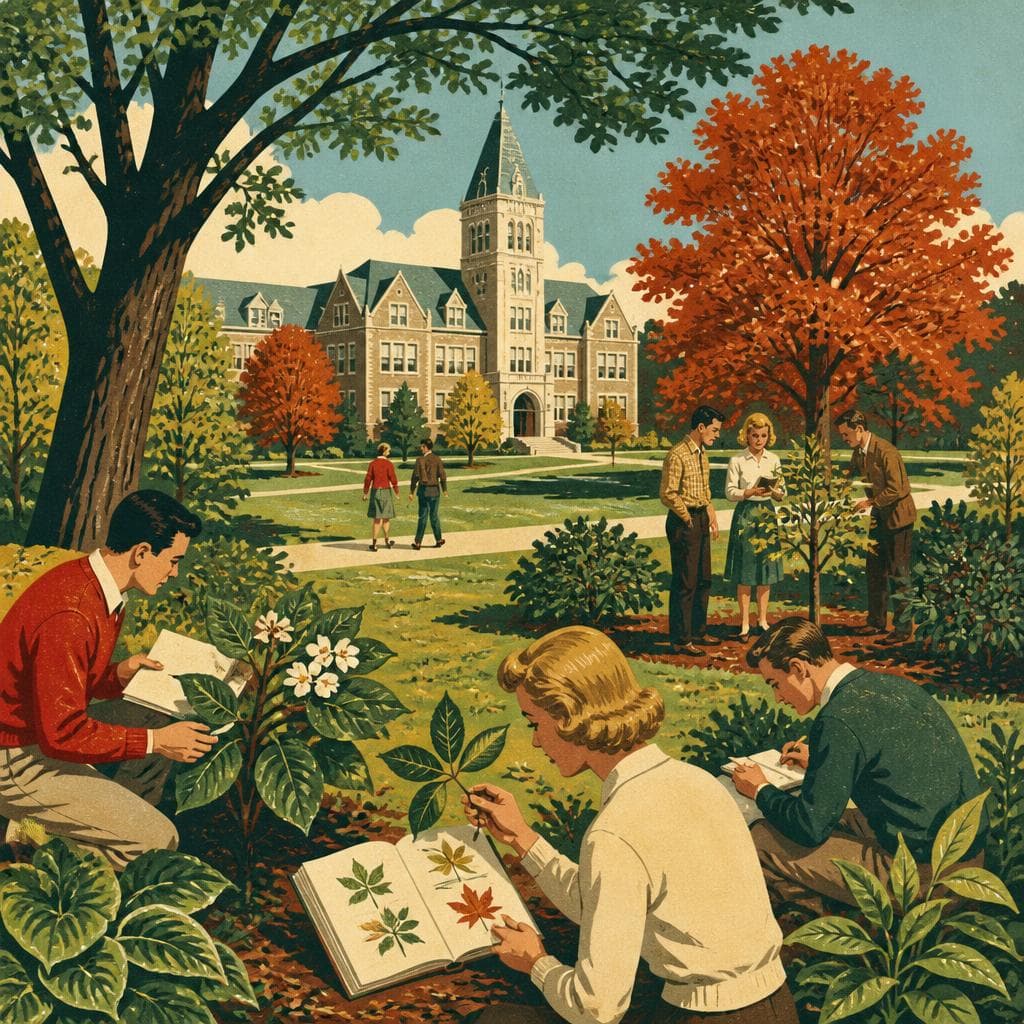 Cover art for A Campus That Teaches in Leaves