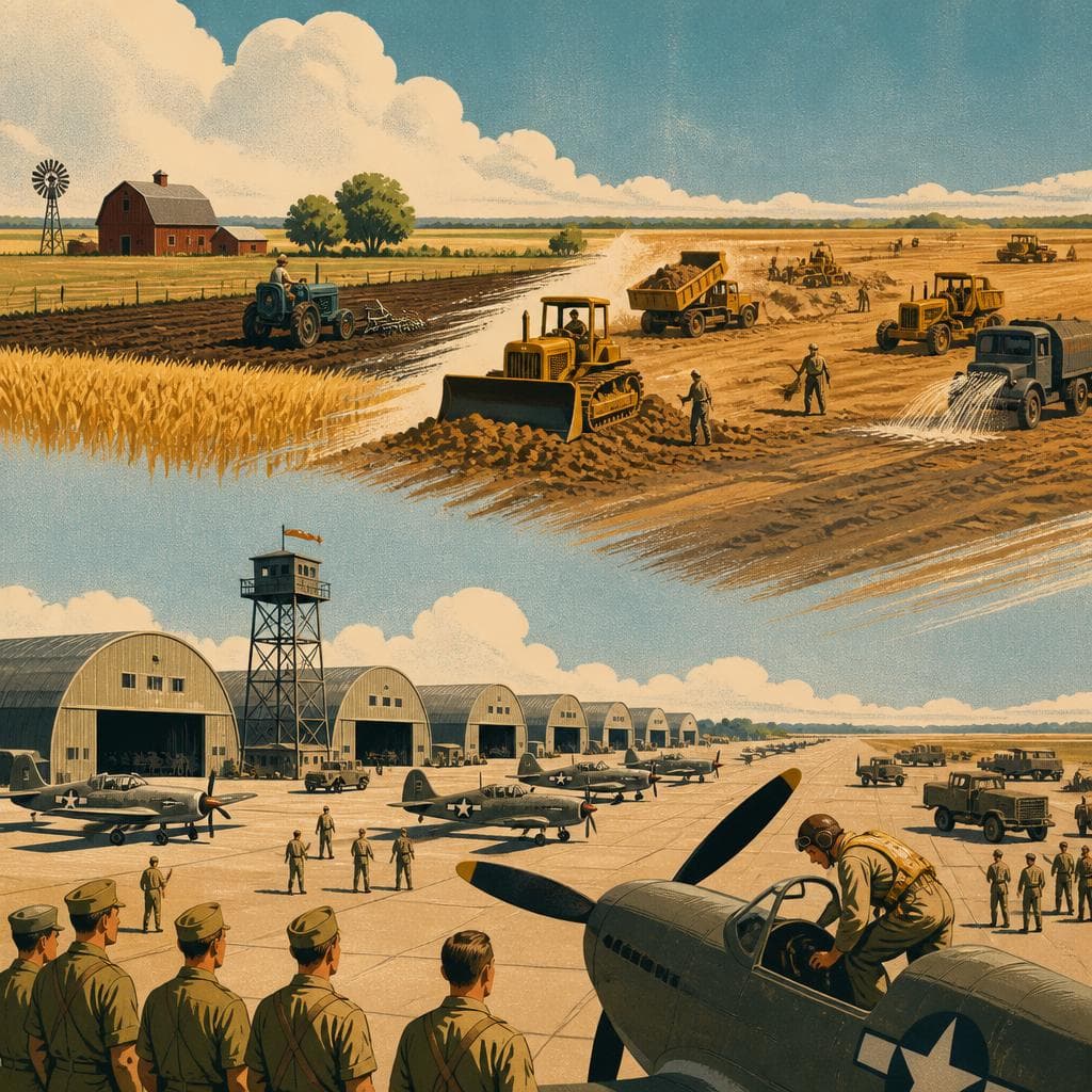 Cover art for From Beadle County Fields to a Wartime Air Base