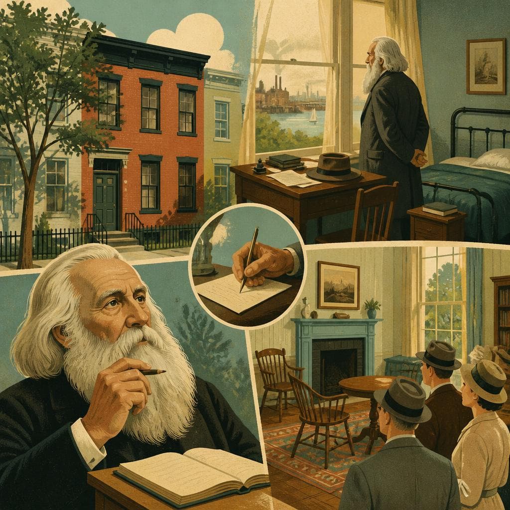 Cover art for How Whitman’s Camden Home Became a Literary Shrine