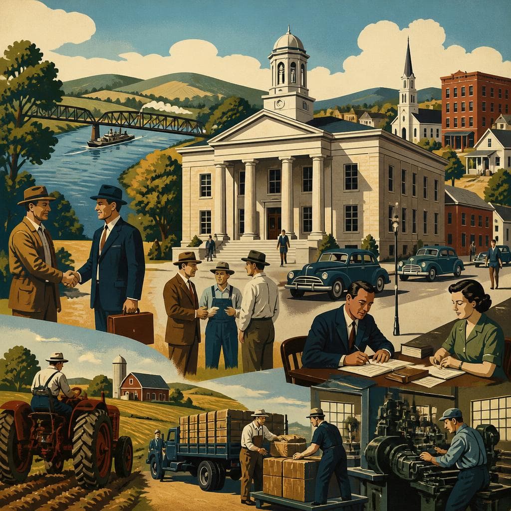 Cover art for Where Ohio County Came to Do Its Business
