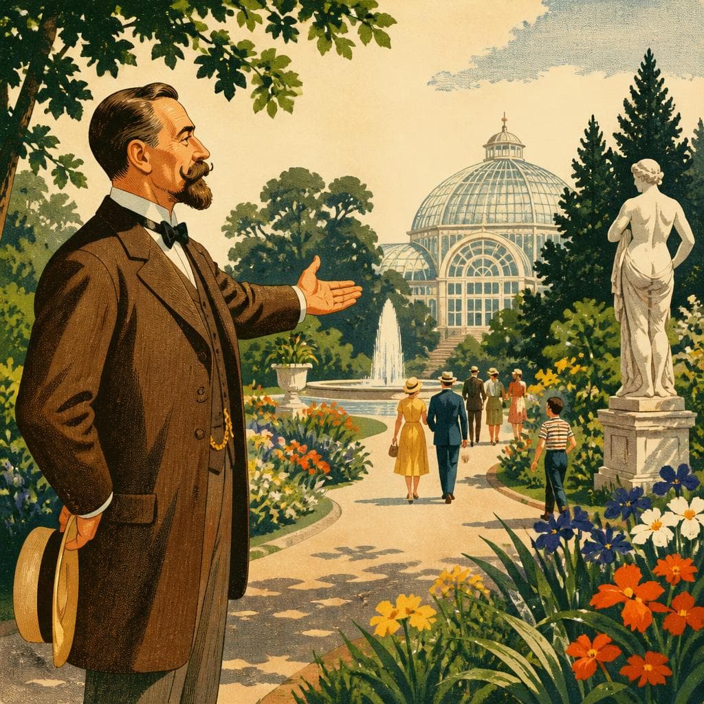 Cover art for Henry Shaw’s Invitation to Stroll
