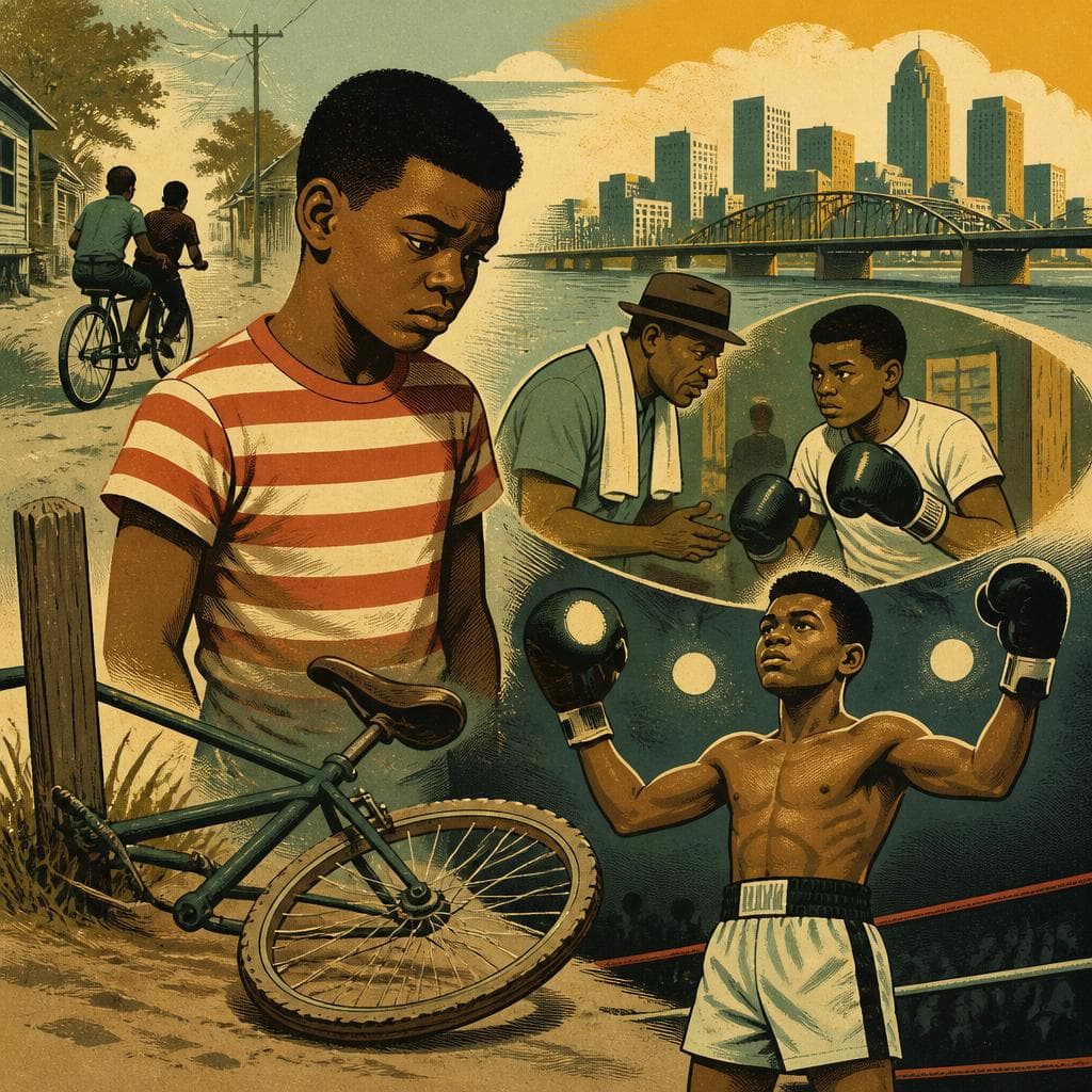 Cover art for The Stolen Bicycle That Started a Champion
